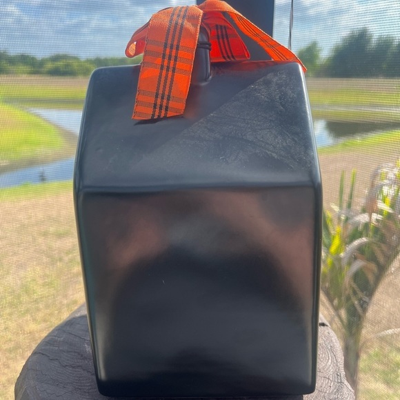 RAE DUNN Halloween “HAUNTED” BIRDHOUSE - Picture 6 of 9